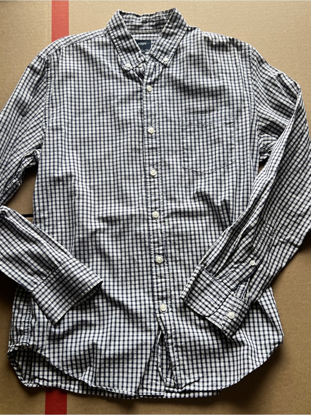 J Crew Mens Button Down Shirt